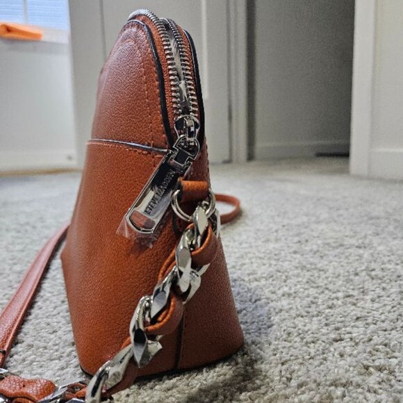 STEVE MADDEN BMAGGIE UPDATE SLEEK AND SLIM CROSSBODY- WHISKEY SPICE - NEW W/TAGS - Picture 7 of 7